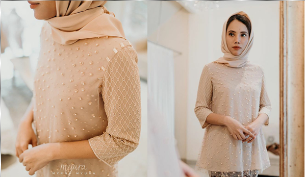 Trend Busana Muslim Bertabur Pearl