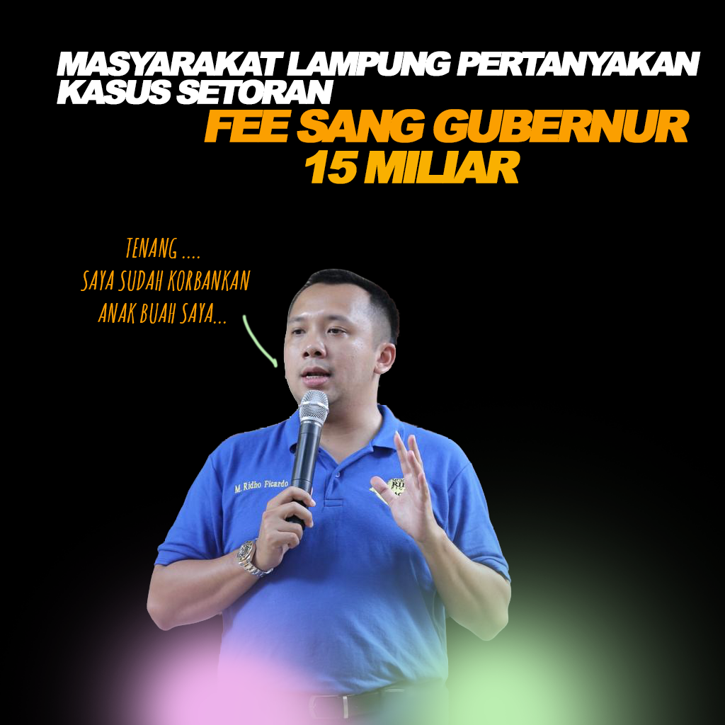 Masyarakat: Mengapa Pers Diamkan Kasus Setoran Fee Buat Sang Gubernur?