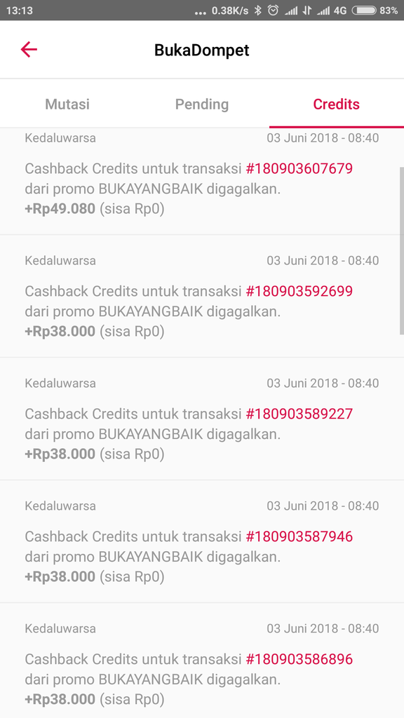 Bukalapak cashback yang nipu2.. 