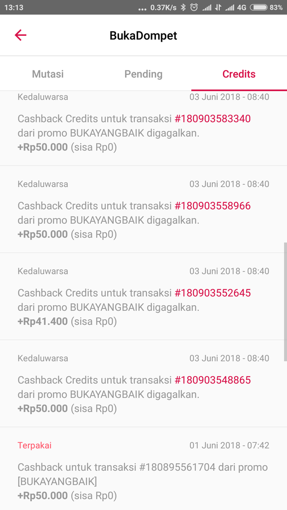 Bukalapak cashback yang nipu2.. 