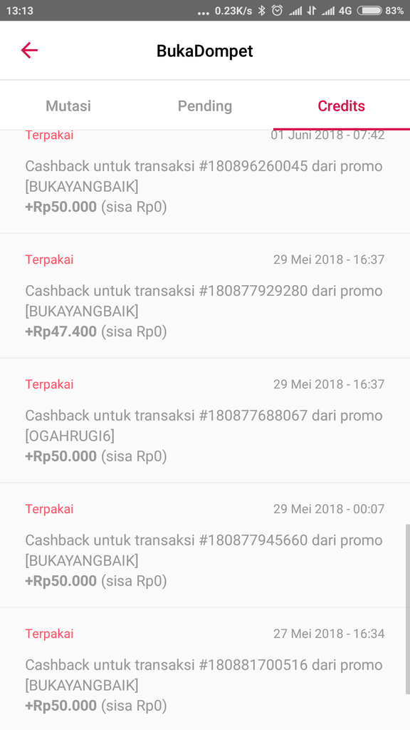 &#91;User BL wajib masuk&#93; Hati2 yaa Bukalapak cashback Nipuyangbaik