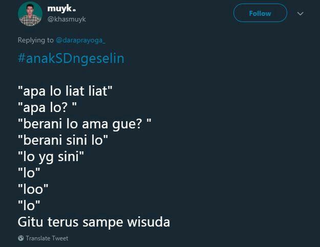 Yuk Kepoin Apa Isi Tagar #AnakSDNgeselin Yang Lagi Viral