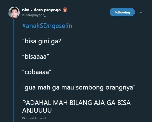 Yuk Kepoin Apa Isi Tagar #AnakSDNgeselin Yang Lagi Viral