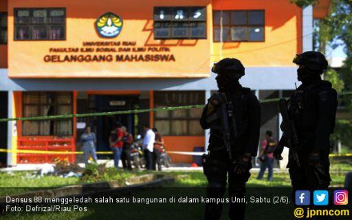 Tangkap Teroris di UNRI, Polri: Mereka Bukan Pencuri Ayam