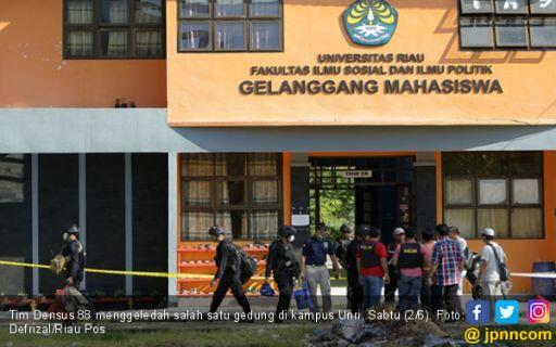 1 Terduga Teroris di Kampus Unri Ternyata Anggota JAD