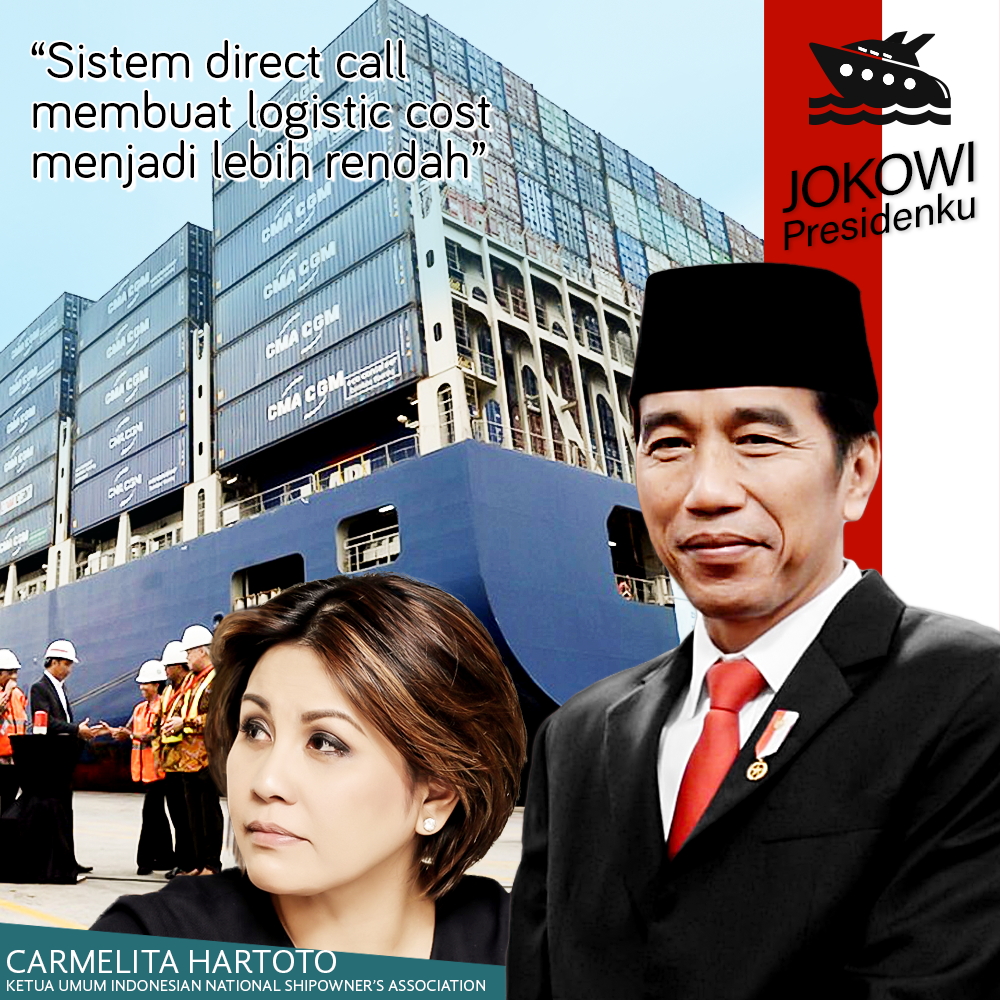 Jokowi Lepas Ekspor Langsung Produk Indonesia ke AS