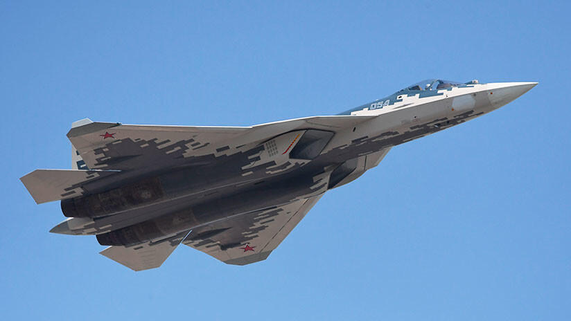 Gaharnya SU-57 Pesawat Tempur Supersonic Rusia