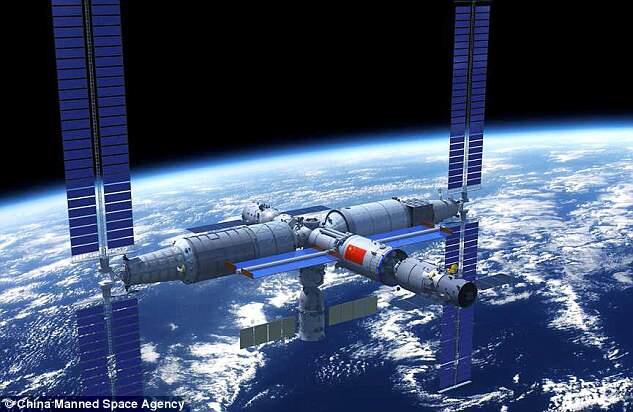 China Akan Tempatkan Stasiun Luar Angkasa Baru ke Orbit pada 2020