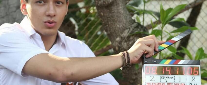 10 Potret Manis Jefri Nichol dan Amanda Rawles Syuting Hello Salma