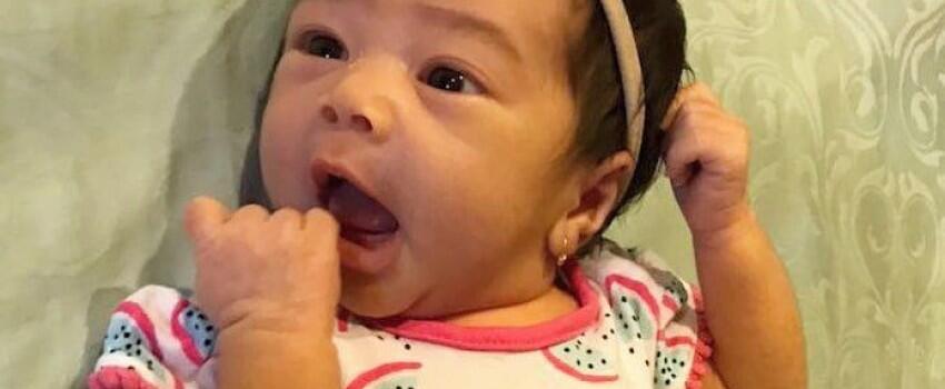 10 Potret Gemas Baby Raqeema, Anak Nabila Syakieb Beralis Badai