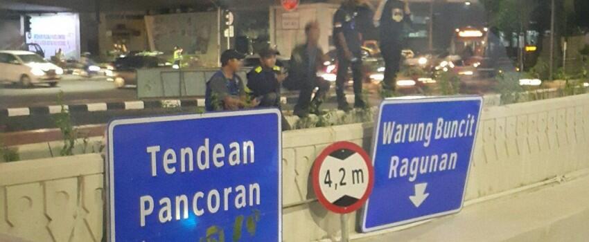 Vandalisme Underpass Mampang, Polisi Kantongi Identitas Pelaku