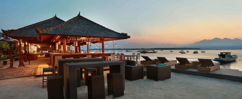 Penginapan Mewah di Tepi Pantai Gili, Ada yang di Bawah Rp 1 Juta Lho!