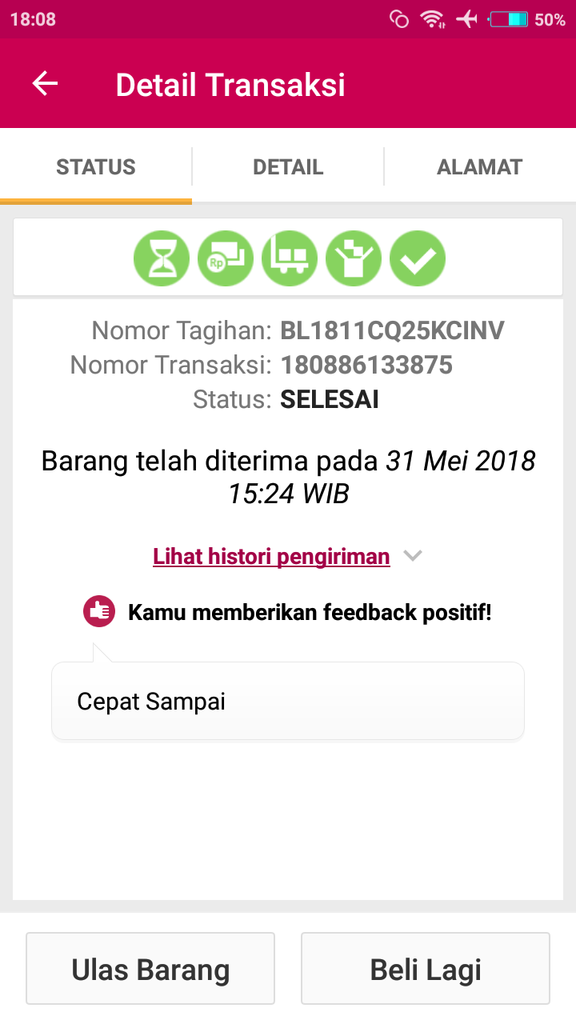 Penipuan berkedok voucher oleh bukalapak CASHBACK BUKALAPAK gak dikasih