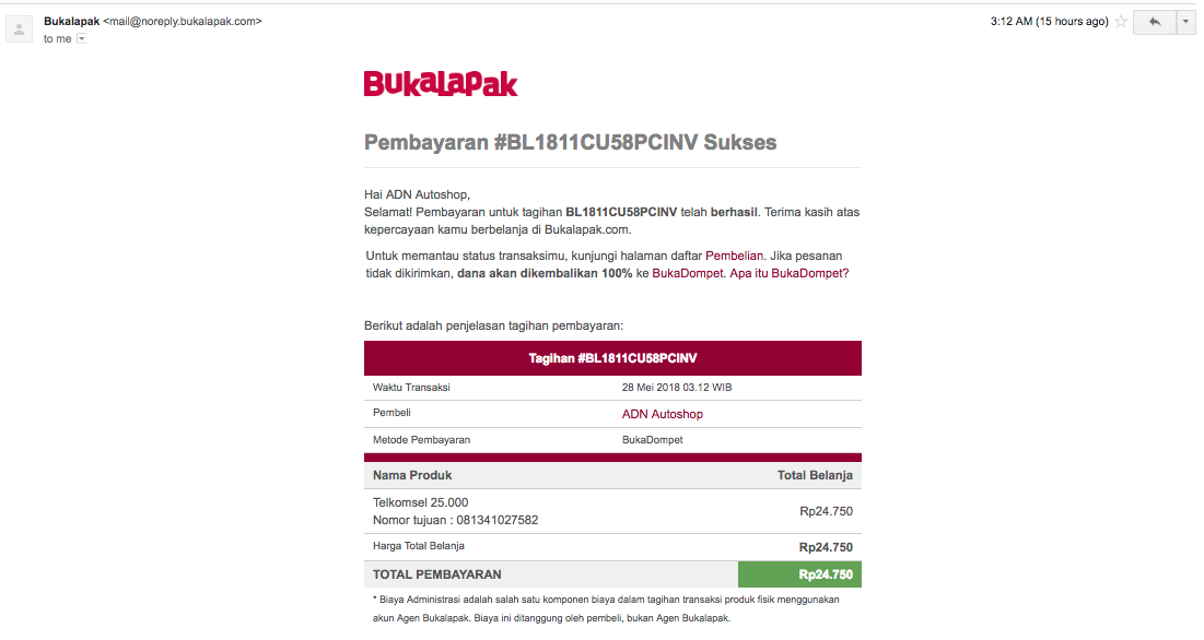 AKUN BUKALAPAK DIBAJAK, SALDO BUKAEMAS DAN BUKADOMPET HILANG