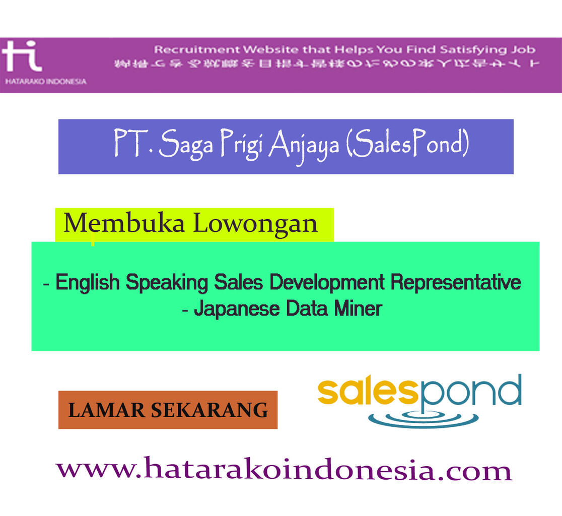 PT. Saga Prigi Anjaya (SalesPond)