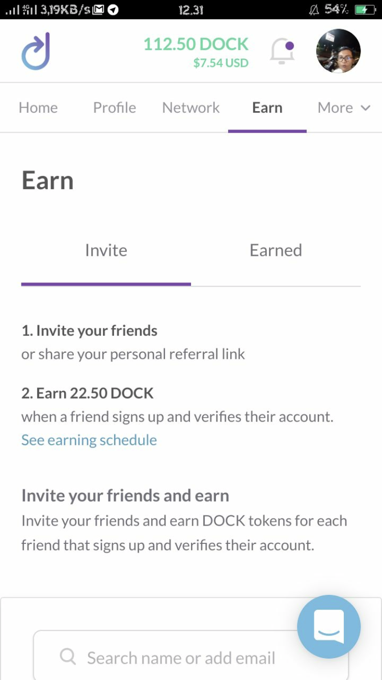 DOCK.IO BAGI BAGI KOIN! 100 EMAIL = 112 USD