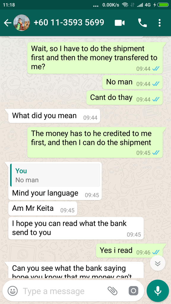 Modus Penipuan Baru (Hati-hati guys! terutama penjual online)