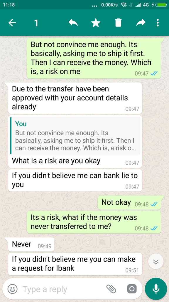 Modus Penipuan Baru (Hati-hati guys! terutama penjual online)