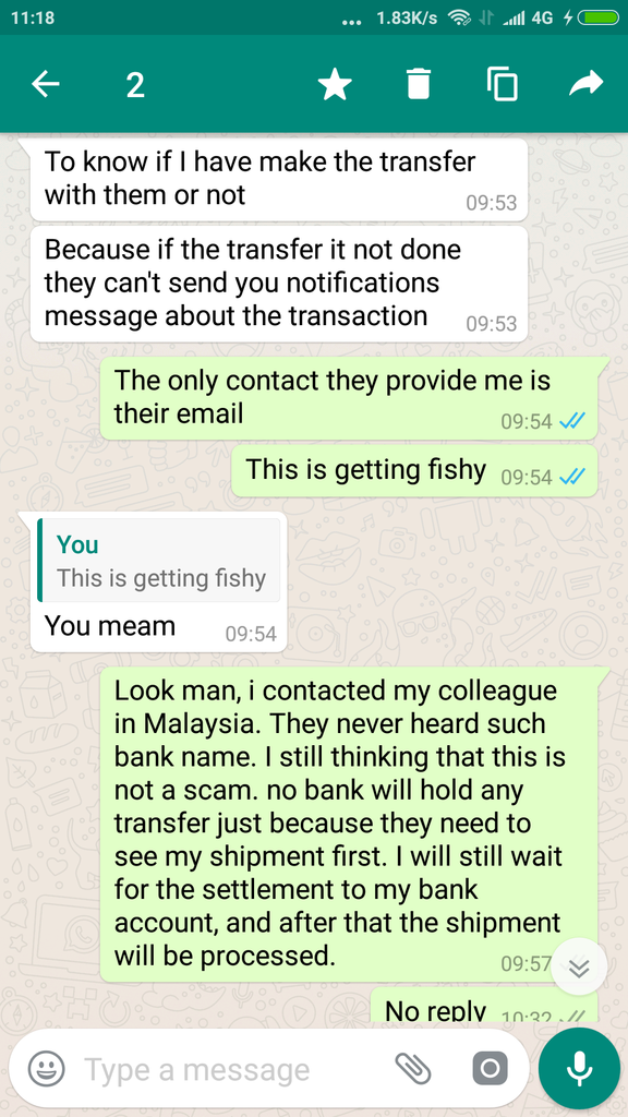 Modus Penipuan Baru (Hati-hati guys! terutama penjual online)