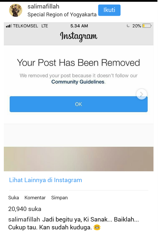 Penghapusan Foto Instagram Pertemuan Amien Rais, Prabowo, Rizieq Shihab: Benarkah Ber