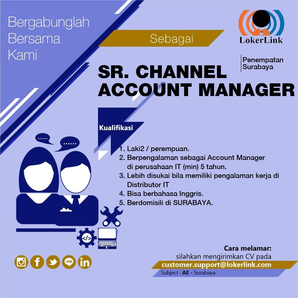 Senior Channel Account Manager (SURABAYA)