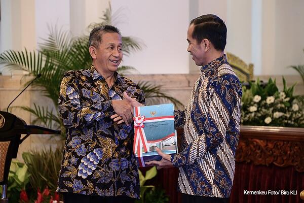 Laporan Keuangan Pemerintah Pusat 2017 Kembali Raih Opini WTP