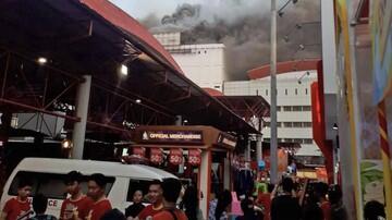 Jelang Buka Puasa, Gedung PRJ Kemayoran Kebakaran