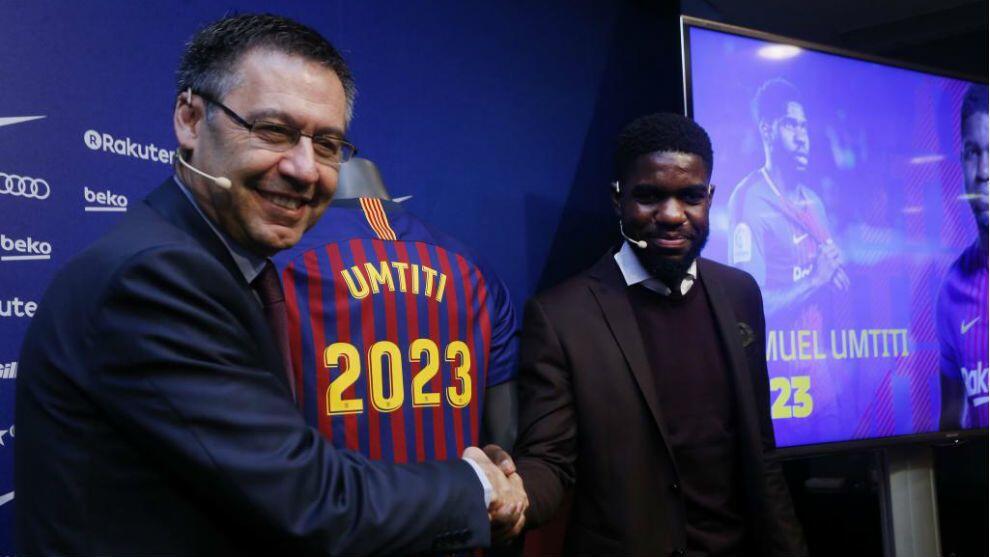 Pilih Bertahan di Barcelona Sampai 2023, Ini Alasan Samuel Umtiti