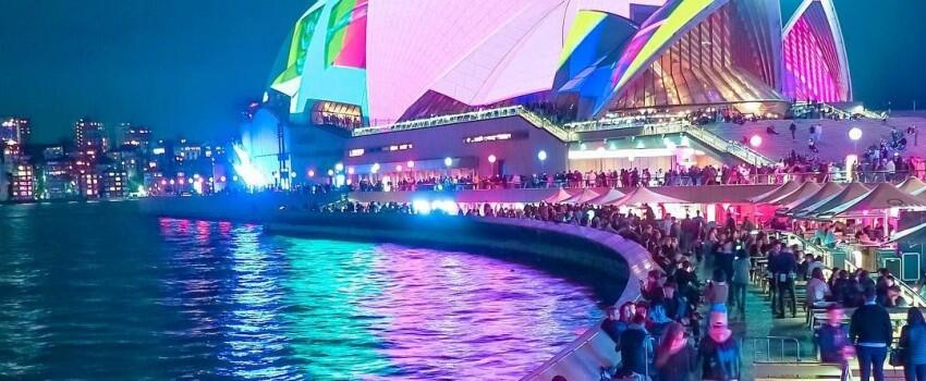 Potret Keindahan Festival Vivid Sydney, Rugi kalau Gak Ngikutin!