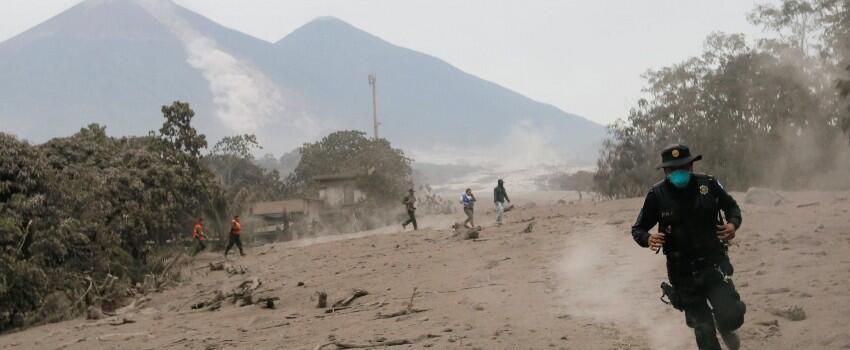 12 Potret Letusan Gunung Fuego Guetamala, Terparah dalam Sejarah
