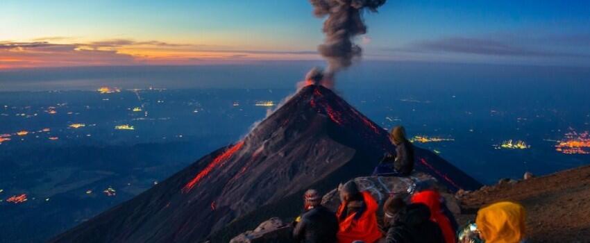 12 Potret Letusan Gunung Fuego Guetamala, Terparah dalam Sejarah