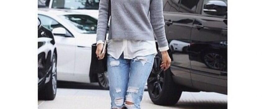 10 Gaya Inspirasi dengan Jeans ala Supermodel Alessandra Ambrosio, Kece!