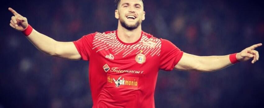 10 Gaya Marko Simic, Penyerang Asal Kroasia Andalan Persija