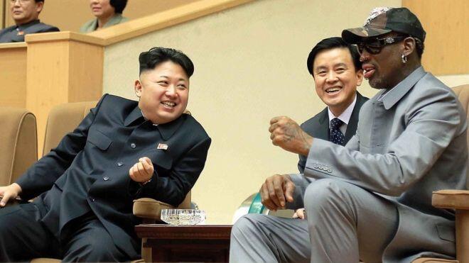 Dennis Rodman ke Singapura saat Kim Jong-un Bertemu Trump