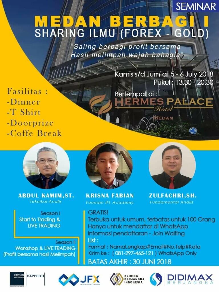 Warga MEDAN Mari Merapat!! 'LIVE TRADING'