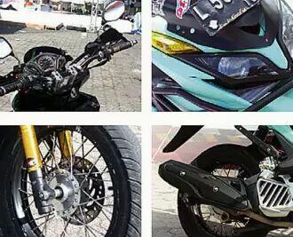Honda Vario 125'14 Berubah Jadi Matic Yang Kekar Berjiwa Touring!!! Gak Kalah Abis Ya