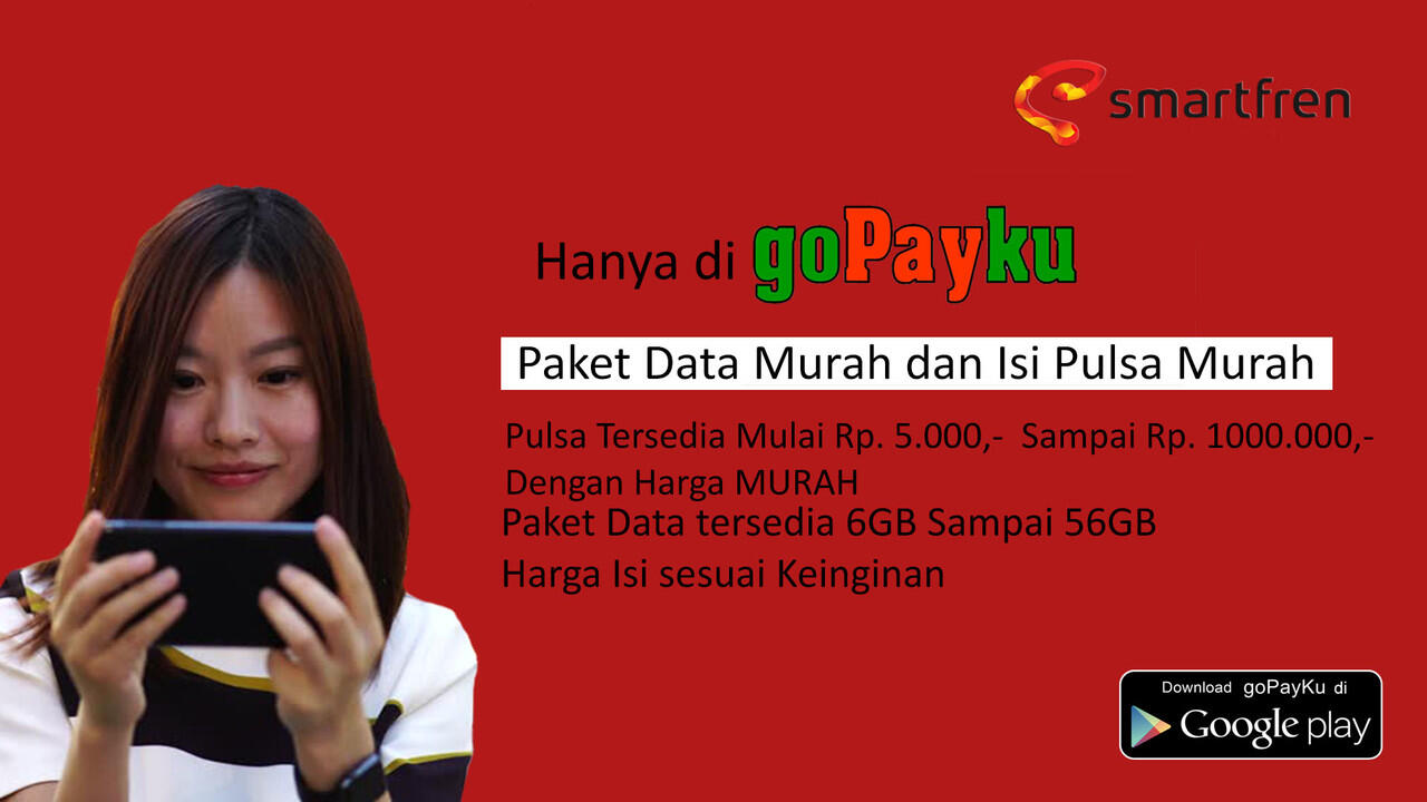 PROMO MURAH SMARTFREN PAKET DATA DAN ISI PULSA