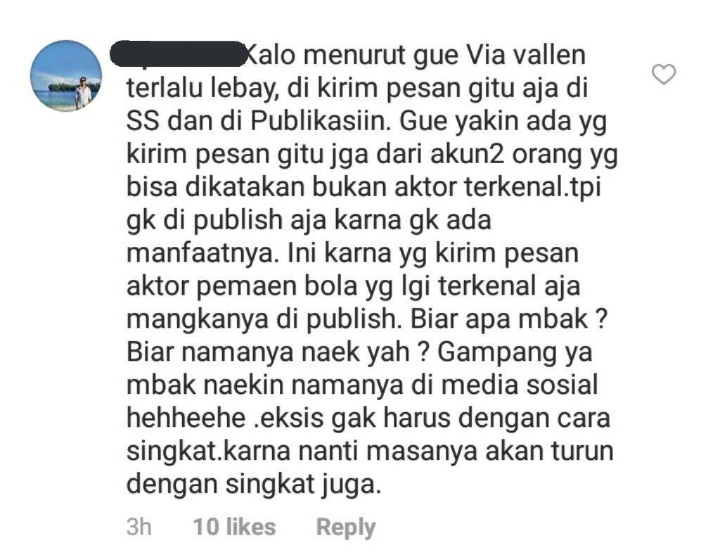 Tipe Komen Julid Netizen pada Via Vallen yang Menjadi Korban Sexual Harassment