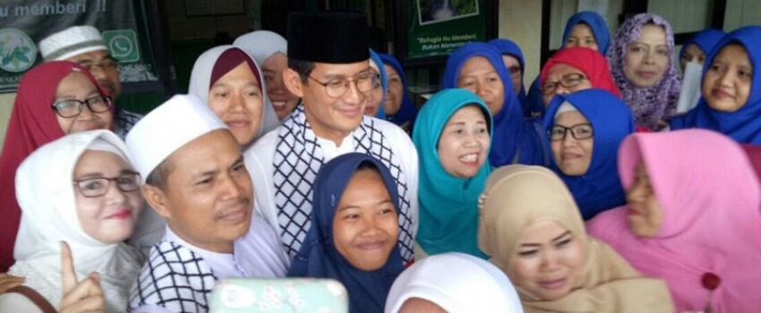 Sandiaga Ungkap Ciri 40 Masjid Terpapar Radikalisme di Jakarta
