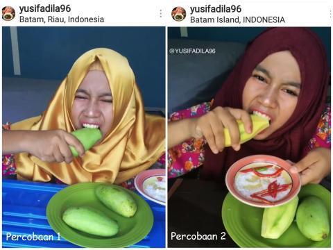 Gara-gara Mukbang Makan Mangga, Yusi Fadila Diundang Jokowi ke Istana Presiden