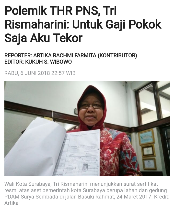 Pemda Mengeluh Soal THR, Kebijakan Jokowi Hanya Bikin Susah