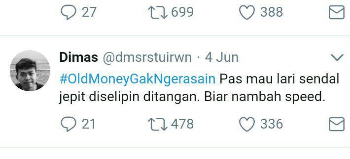 Cuitan &quot;Orang Kaya Dari Lahir Mah Gak Ngerasain Ginian&quot; Ini Bikin Ngakak