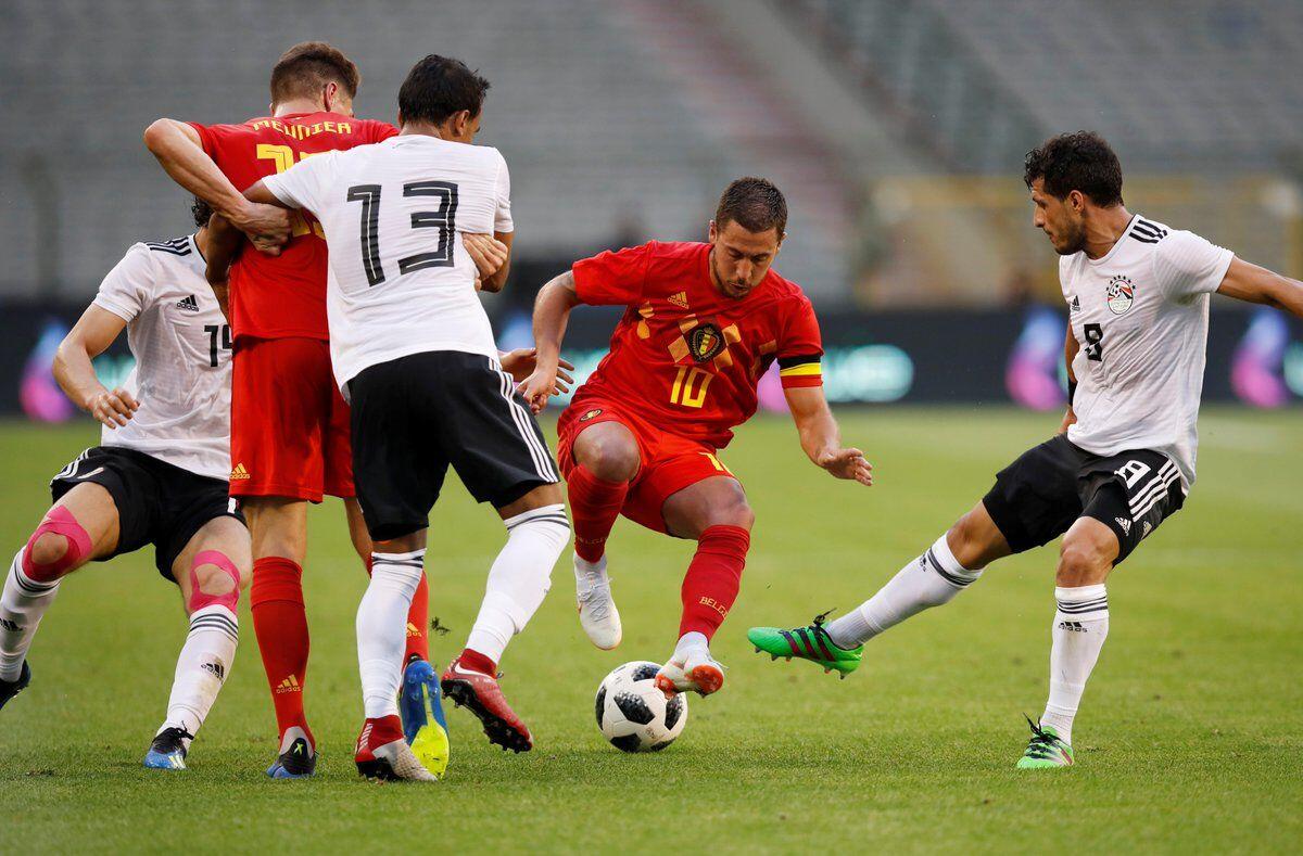 Tanpa Salah, Mesir Dihajar Belgia di Laga Uji Coba
