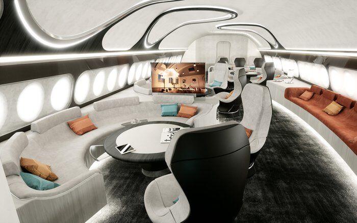 Gokil, Desain Jet Pribadi Airbus Ini Seperti Pesawat Luar Angkasa