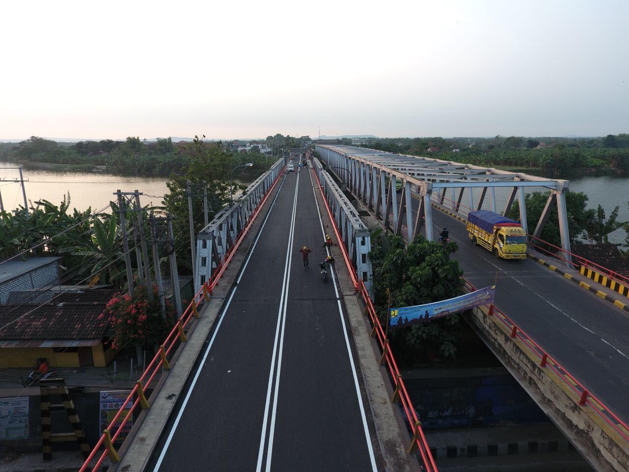 Begini Indahnya Jembatan Cincin di Jalur Pantura