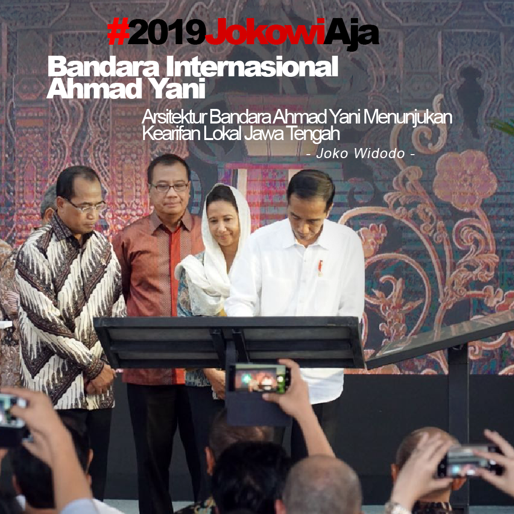 Tak Pernah Cek, Jokowi Kaget Terminal Baru di Bandara Ahmad Yani Jadi