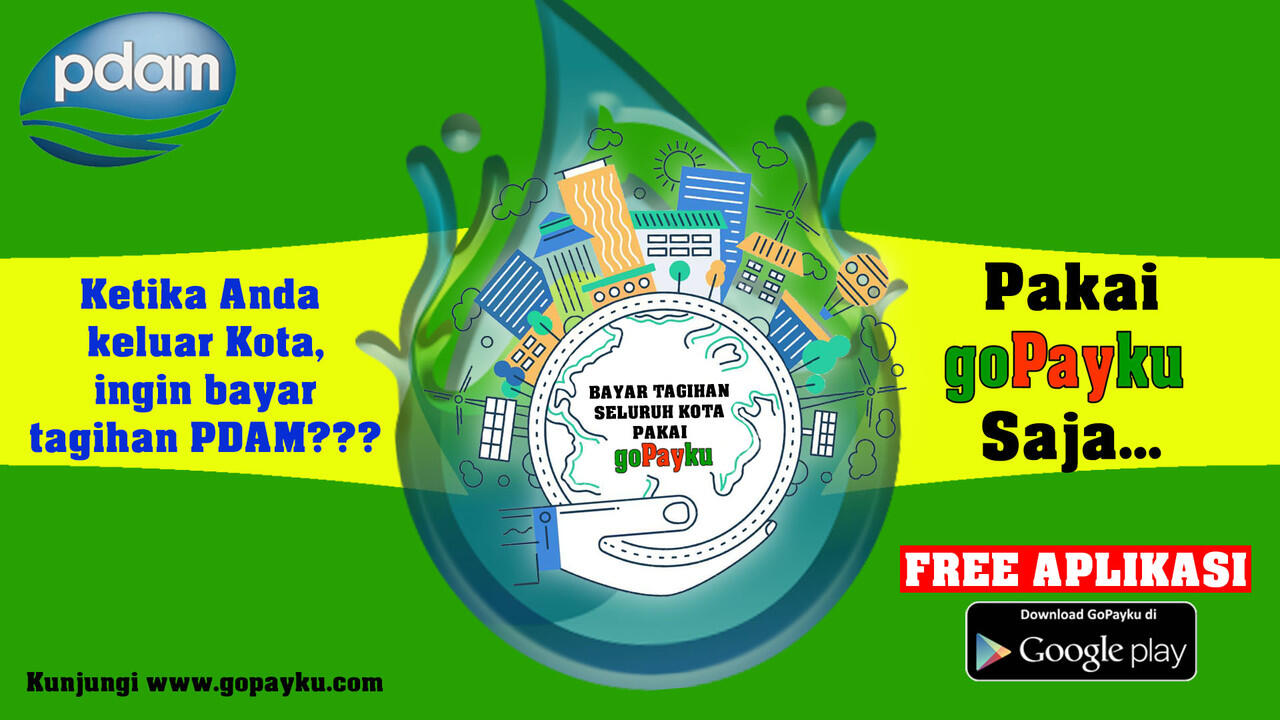 LOKET ONLINE PEMBAYARAN TAGIHAN PDAM SELURUH KOTA DI INDONESIA