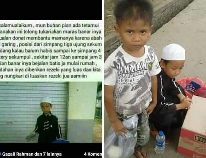 Dipromosikan Medsos, Dagangan Dua Anak Ini Jadi Laris Manis