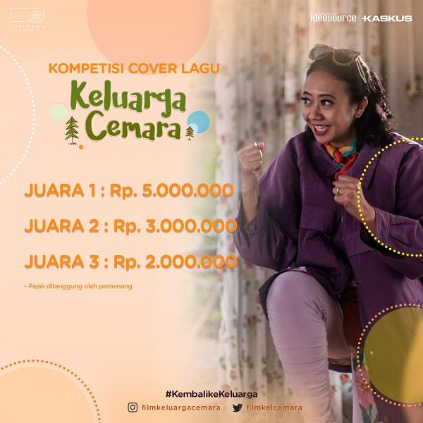 Dapat Uang Jutaan Rupiah dengan Ikut Kompetisi Cover Lagu Keluarga Cemara