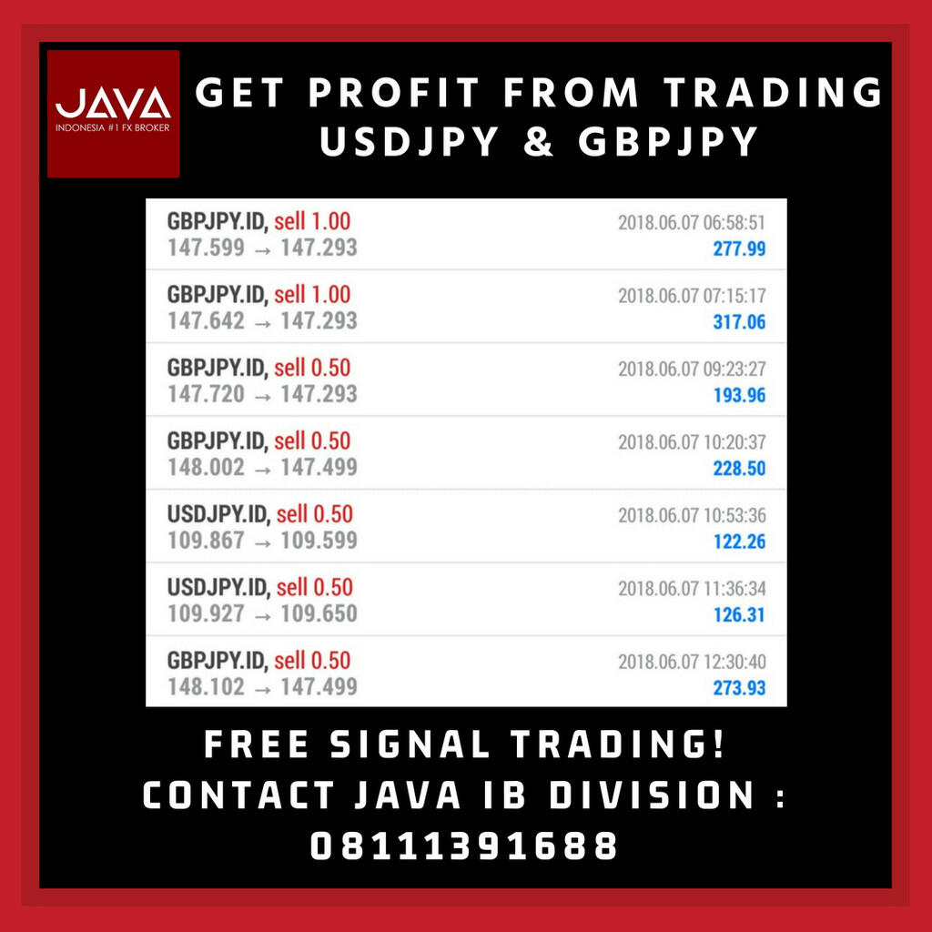 Joint with us as a Forex IB at Java Global Futures